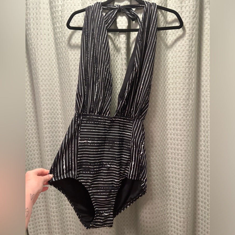 Black and white one piece